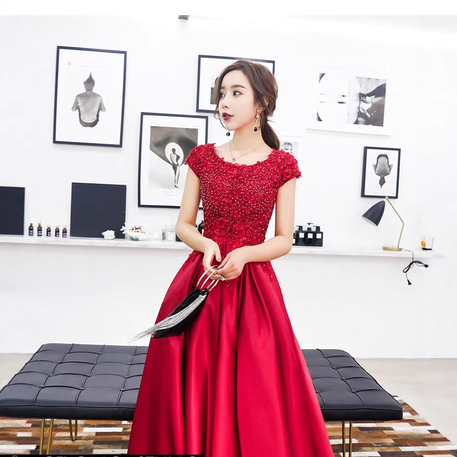 Summer long elegant evening dress, 2018 3
