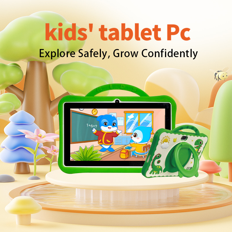 TK Yeni 7 İnç Tablet Dizüstü Toptan Çocuk Öğrenme Makinesi Online Sınıf Çocuk Tablet PC