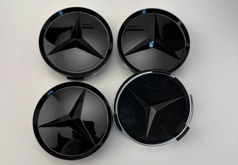 Mercedes-Benz GLC43 GLC63 modified with Black Warrior emblem, GLC260L GLC300LAMG modified with wheel hub cap emblem