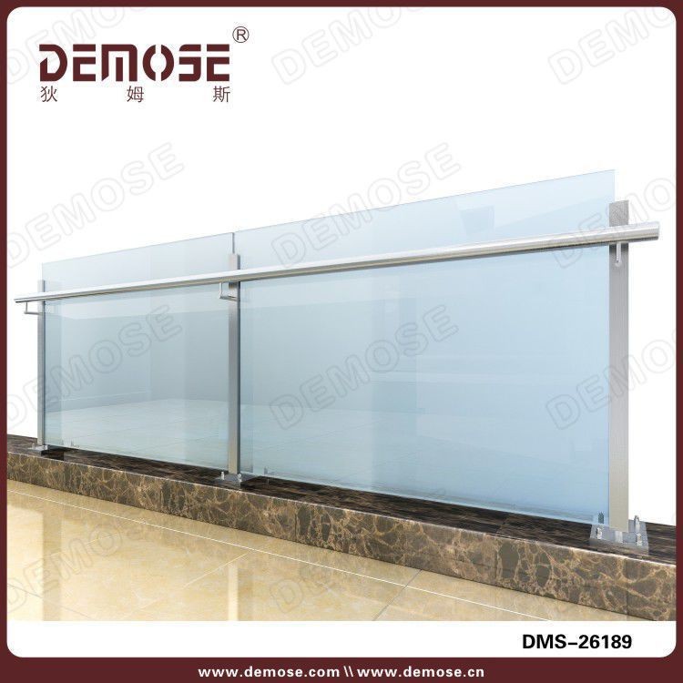 家用阳台玻璃栏杆 双板不锈钢玻璃栏杆 楼梯护栏栏杆楼道安全