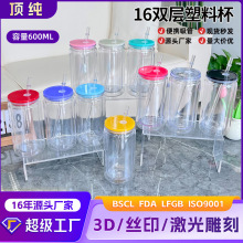 �p��16oz�������ܱ��h��������͸����ɫ���ϱ�ˮ���p�ݸ߼���