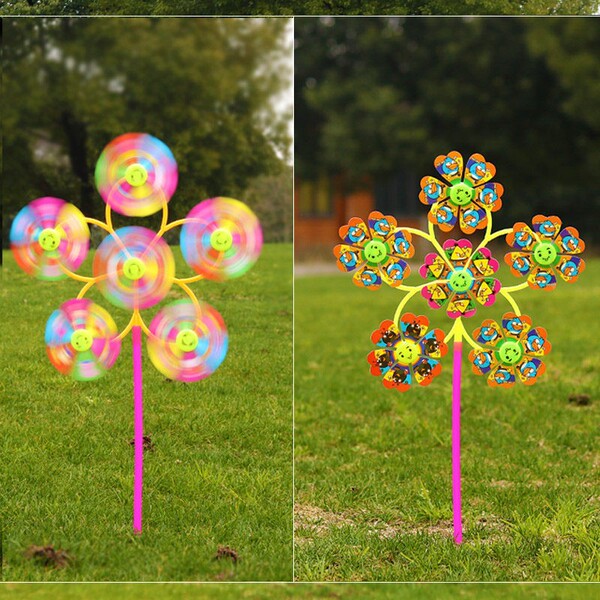 Cartoon rotating windmill toy