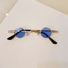 Brand retro sunglasses hip-hop style, glasses solar-powered