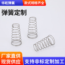 跨境现货弹簧梯形扁簧加长玩具助力簧扁形矩形黄方形弹簧线径批发