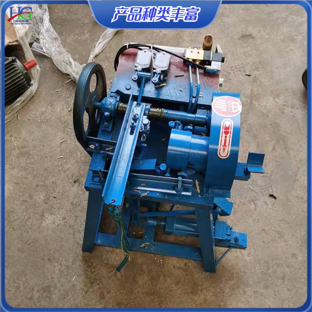 拖把杆扫把杆开牙机 家具装饰圆棒木柄螺纹机 木材套丝攻丝机