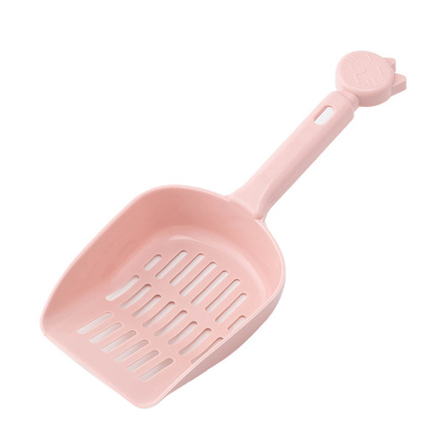 Manufacturer wholesale cat litter shovel large thickened pet litter shovel pet cat grid format cat litter shovel length 25cm