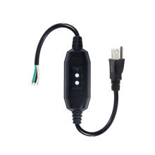 RCD�Դ�� ��NEMA 5-15P���^ �m���16AWG 3о�~��SJTW��β