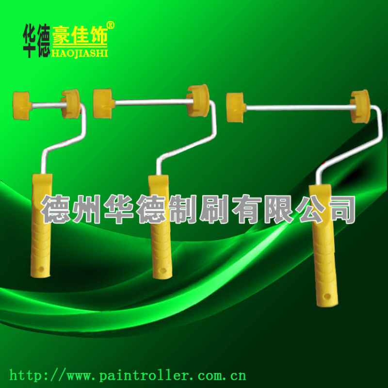 Walde 4 pulgadas 6 pulgadas 9 pulgadas rodillo manejo de cepillo de rodillo americano manejo simple soporte de funda de lana