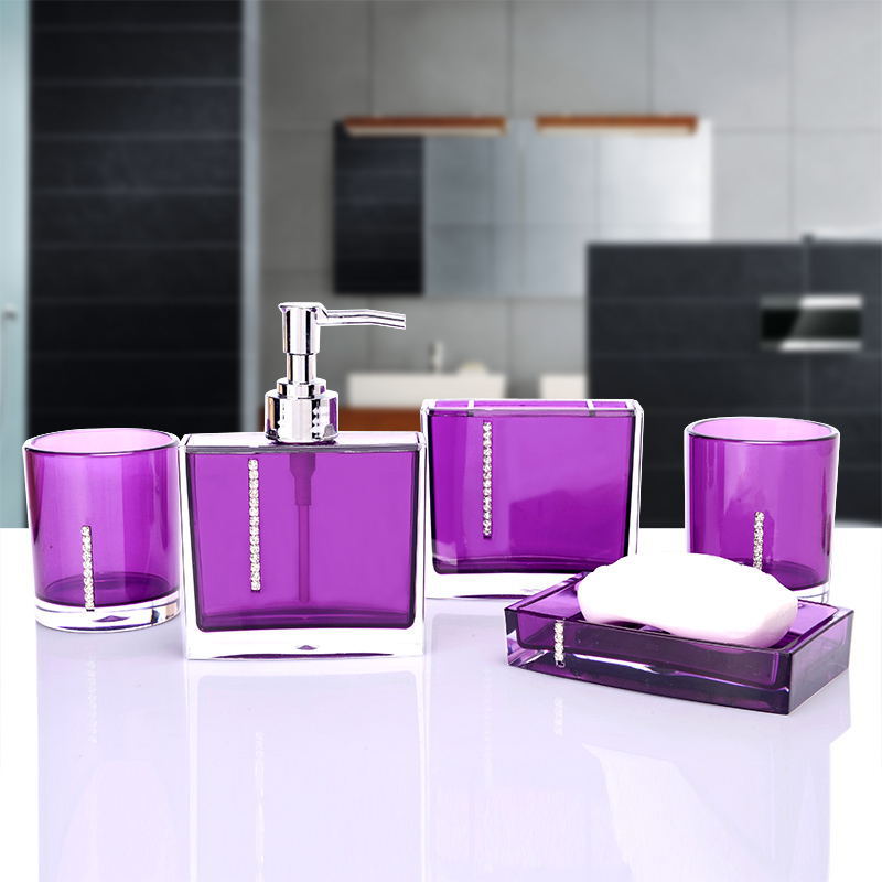 Diamante cuadrado púrpura