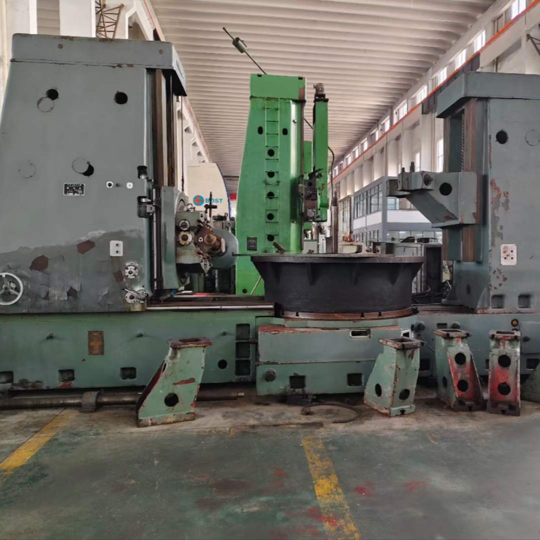 处理二手武汉重型YQ31315A滚齿机加工直径3.15米机床重量:38