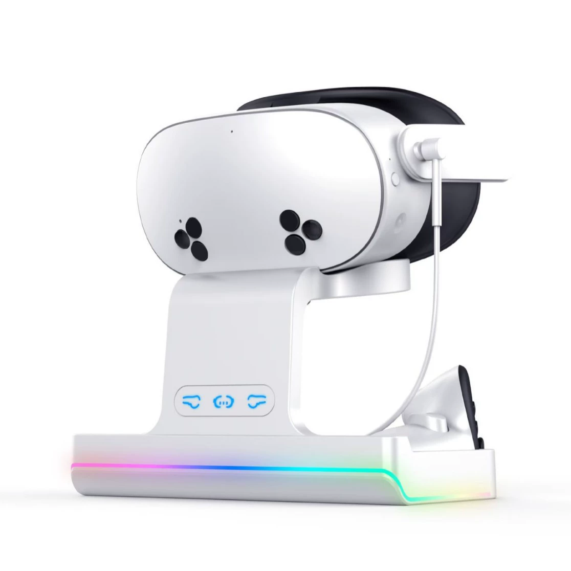 Беспроводной магнитный быстрой зарядки VR META 3S с заголовком META 3S, ручка, зарядное устройство
