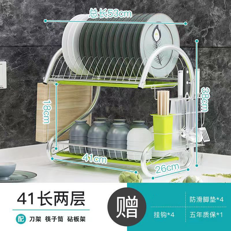 Suministros de cocina, hogar, platos, vajilla, vajilla, escurrir, caja de almacenamiento de platos, estante multifuncional, encimera