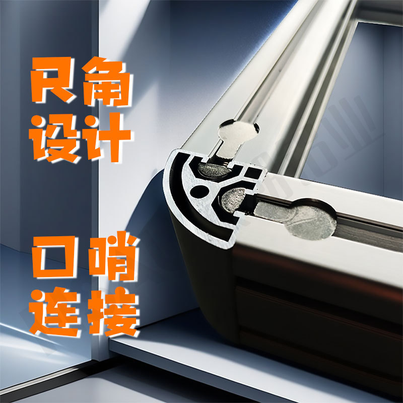 厂家直供铝合金床架 简约双人排骨架床架铝型材铝合金床架 无床头|undefined