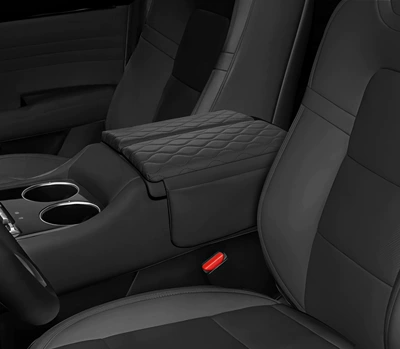 Suitable for 26 models of Armrest box - 26-models-of-menglong-plus-armrest-box-pads-xuanwu-black-with-dual-switches-one-pair