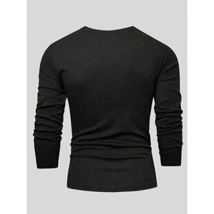 Y 98068 Men's Solid High Neck Sweater ��ʿ���Ië�� �羳���l