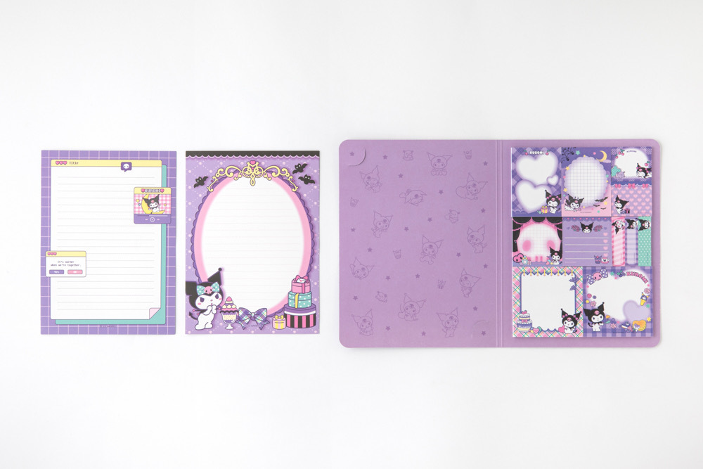 Dibujos animados lindo coolomi combinación cuaderno estilo grande Libro Abierto nota adhesiva n veces pegatinas de dibujos animados diario libreta