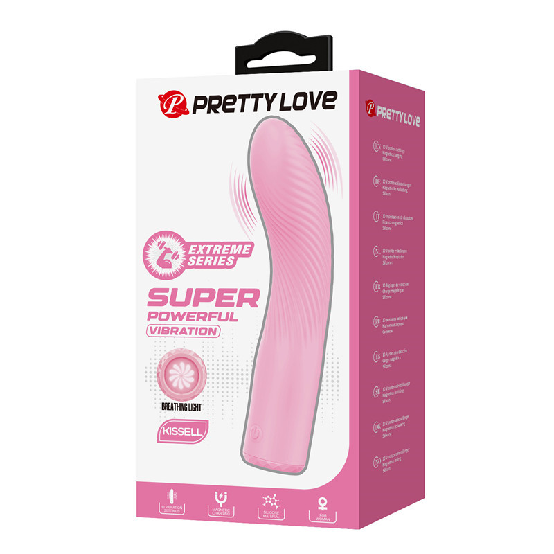 Rechargeable Vibrator With 10 Vibration Modes For Women_voghion.com