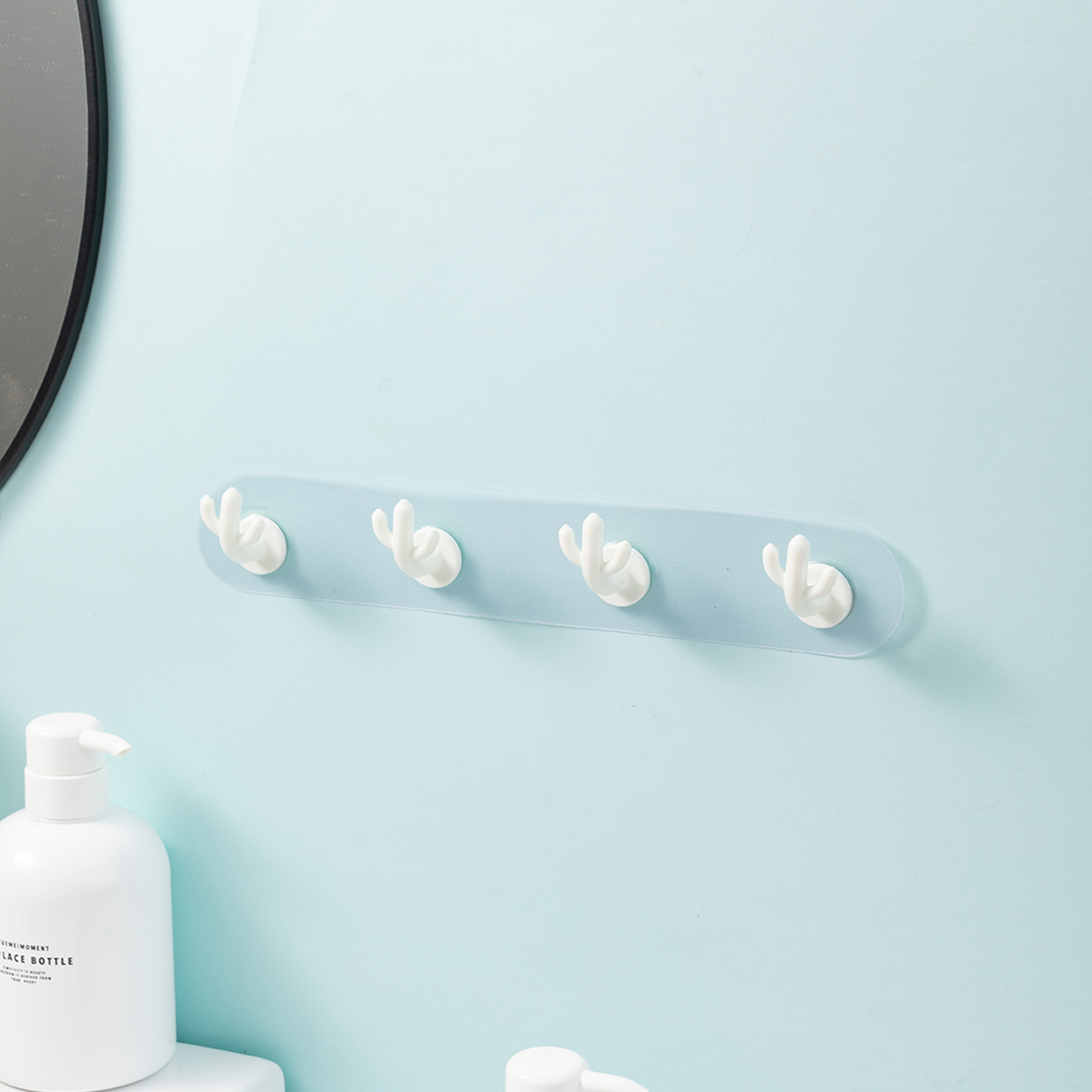 02 4 후크 화이트 (opp 가방)