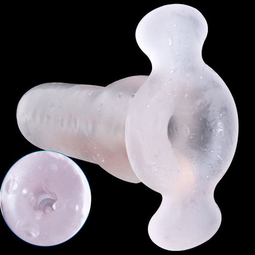 Masturbation device for men and women, transparent stem cover, dildo cover, adult sex toy, anal plug, airplane cup