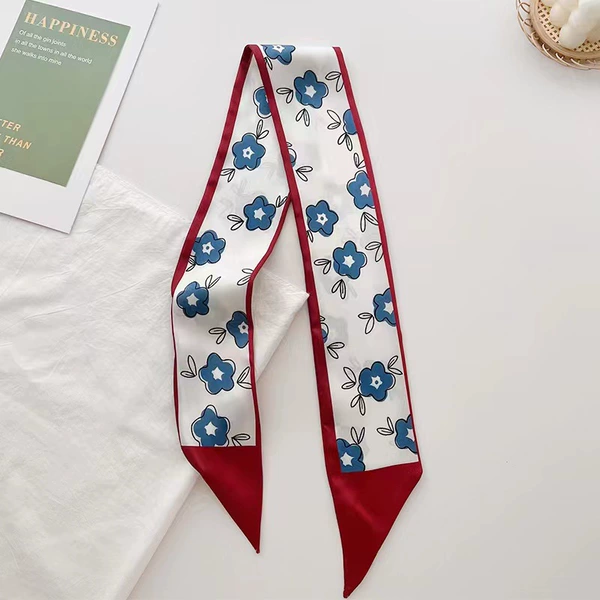 10081 Flower Blue Red Red