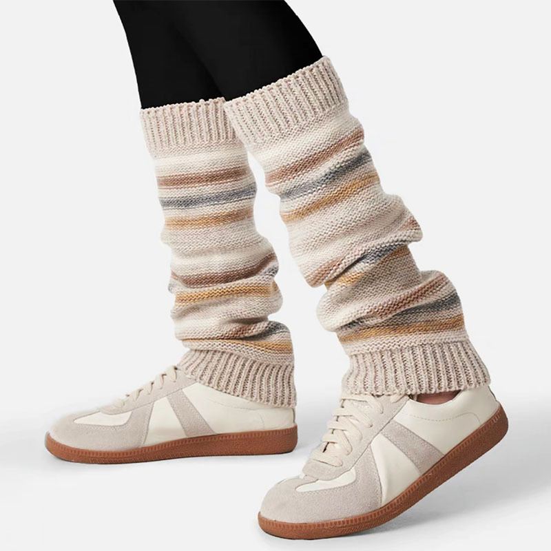 Black Colorblock Socks