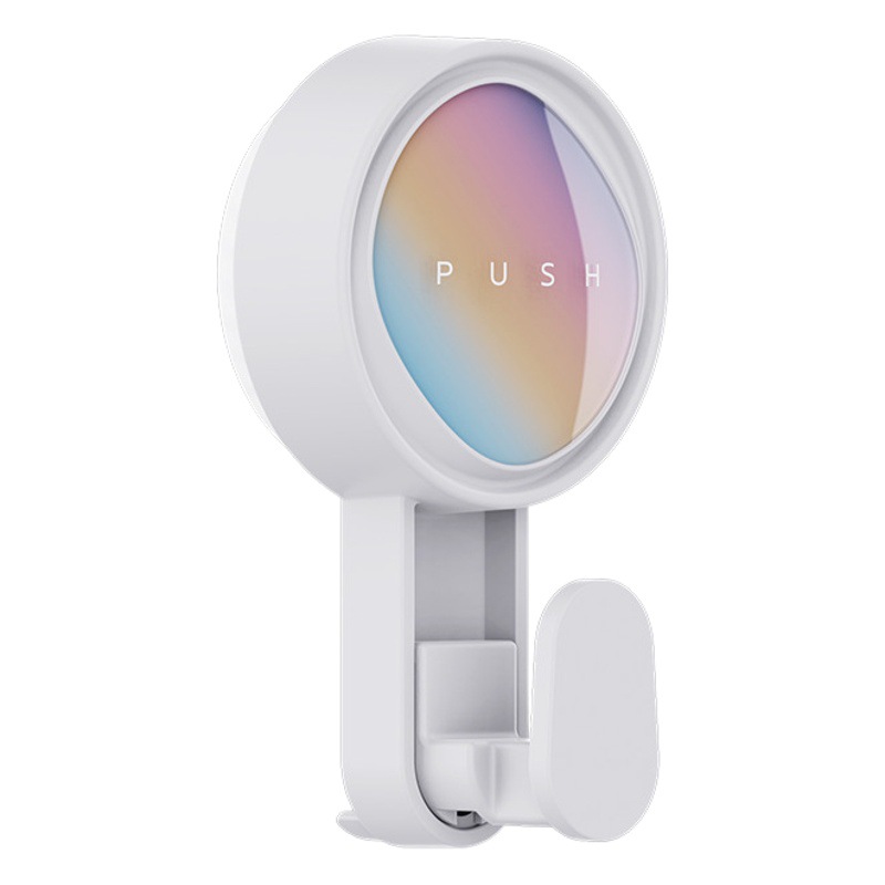 Gancho de ventosa Gancho de viscosa fuerte Sin perforación Hogar vacío sin costuras Gancho de pared trasero de puerta de soporte de carga fuerte