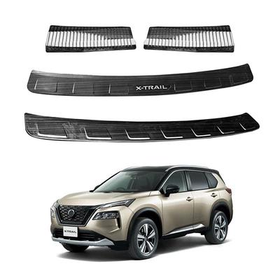 Suitable for 22-25 Models of Nissan X-Trail Rogue Japanese Version Interior and Exterior Rear Guard Panels Tailgate Guard Panels for Automobiles