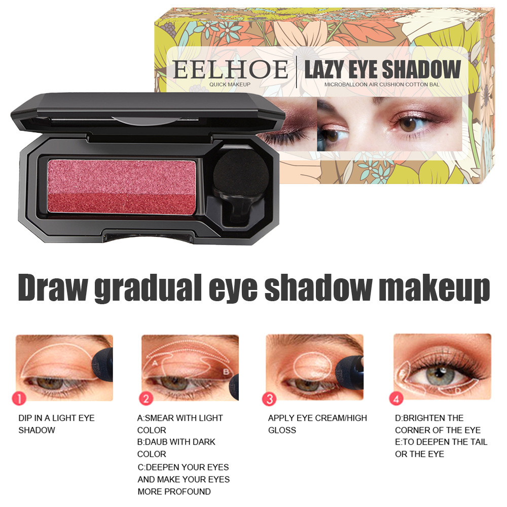 mushroom new beauty air cushion gradual change beginner shadow eye plate_voghion.com