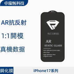 适用于iPhone17promax细磨砂防窥电镀膜苹果17Air康宁三强钢化膜