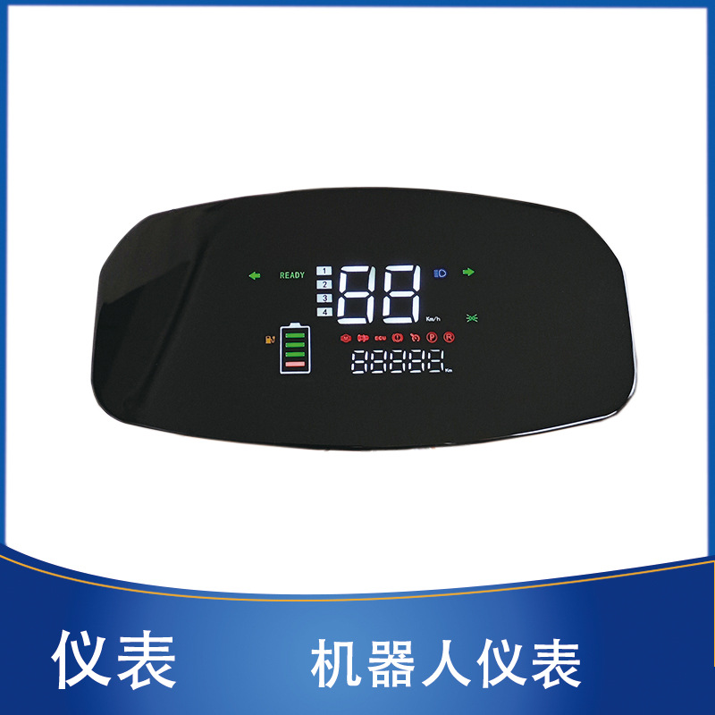Electric Vehicle Robot Instrument Suitable for Xunying Zhongsha Electric Meter Mileage Speed Meter 48V60V72V