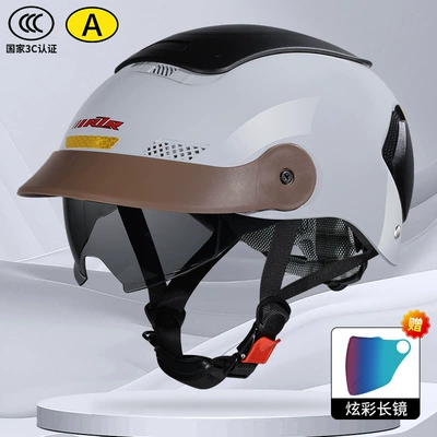 Motosiklet kaskı (dəbilqə) — new helmet - zero-sense-skylight-cool-gray-colorful-long-mirror