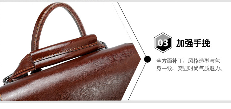 Agent Partnership 2026 New Ladies Backpack Genuine Leather Multi-functional Backpack Guangzhou Wholesale