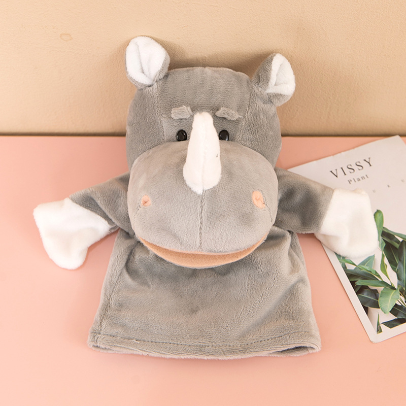 Marionetas de mano para animales de peluche con boca móvil – para jardín de infantes, venta en Amazon transfronterizo. image 18