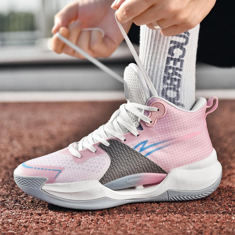 2025 Autumn Ultra-Light Basketball Shoes Casual Shoes Breathable High-Top Men's Shoes Wear-Resistant Men's Sports Shoes Men's and Women's