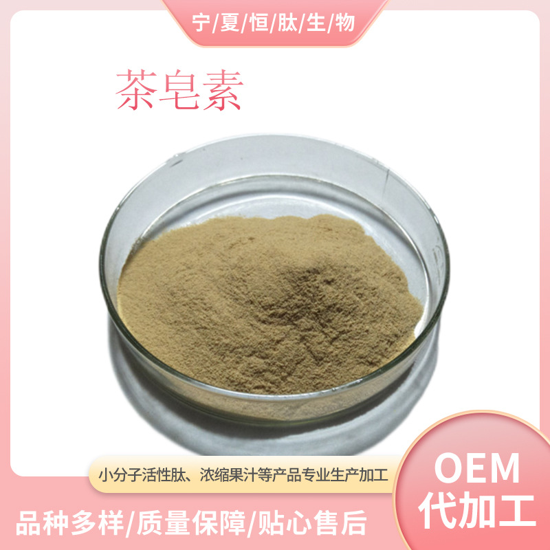 茶皂素 80% 山茶籽提取物 1㎏装 日化洗涤原料 60%-98% 茶皂素