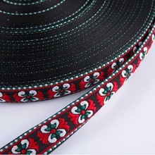 2.5cm精美民族风提花织带厂家直销家具服饰辅料超高品质耐磨抗压