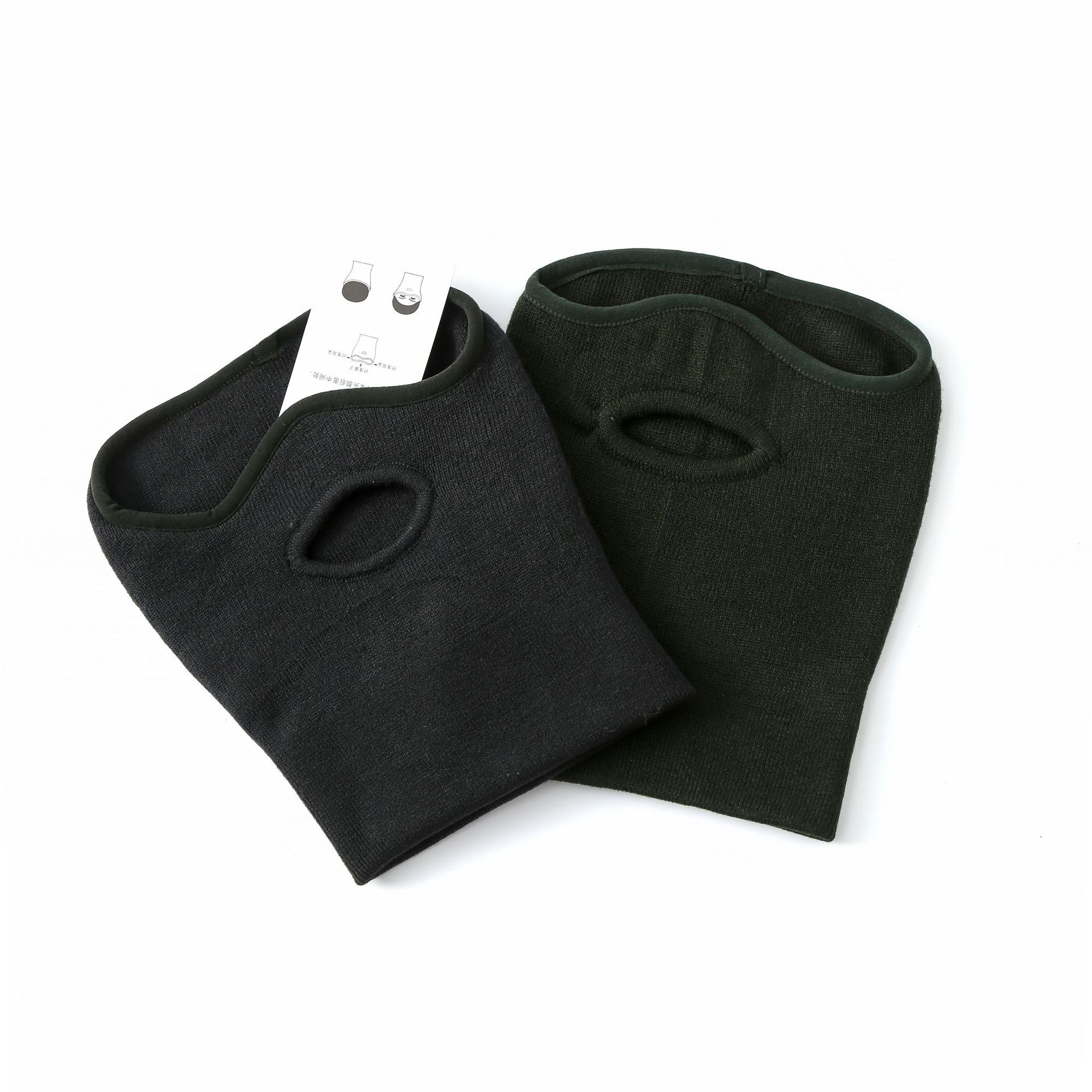 Winter Cold-Proof Mask, Winter Olive Green Ear-Protecting Warm Mask, Outdoor Cycling Windproof Hood in Stock