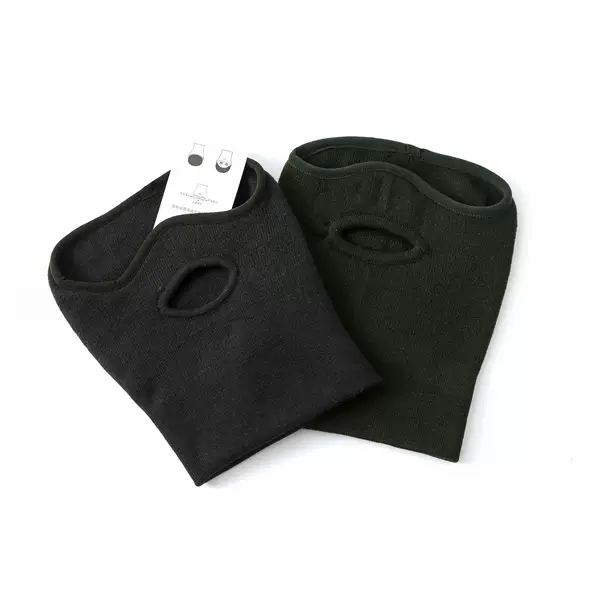 Winter Cold-Proof Mask, Winter Olive Green Ear-Protecting Warm Mask, Outdoor Cycling Windproof Hood in Stock