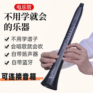 The New Type of Musical Instrument That You Can Learn Without Learning, the Electric Music Tube Comes with Bluetooth, the Size Is Just Right for Singing and Playing the Instrument