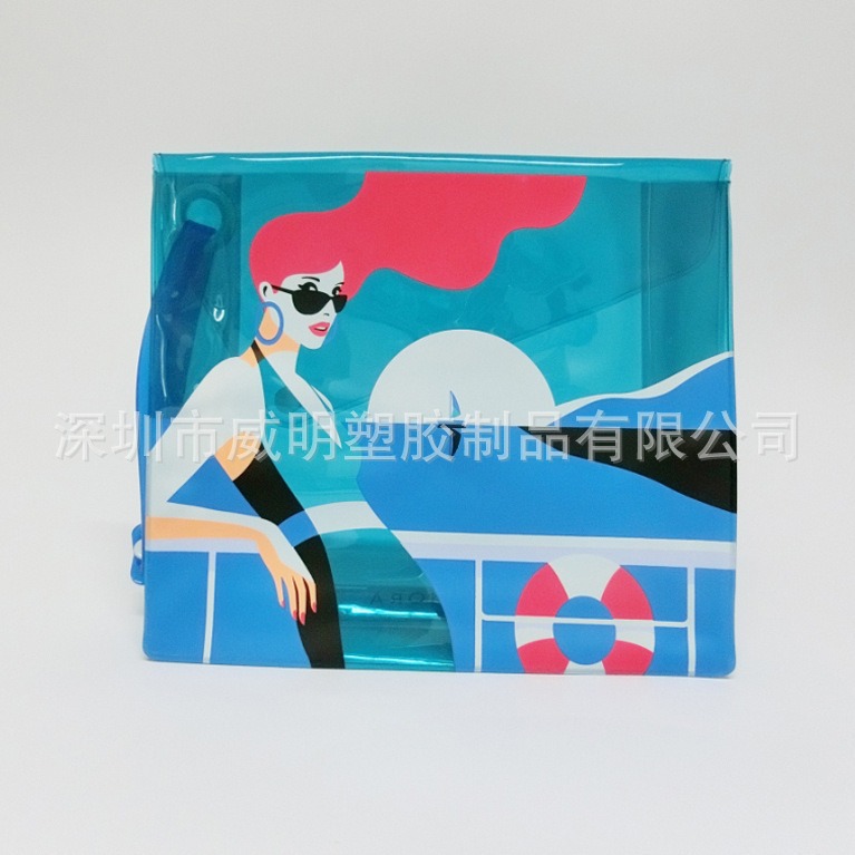 ����͸��PVC��ױ�� Ӿ�°�װ�� PVC��ױ��  ��ѹ�� PVC�����ɴ�