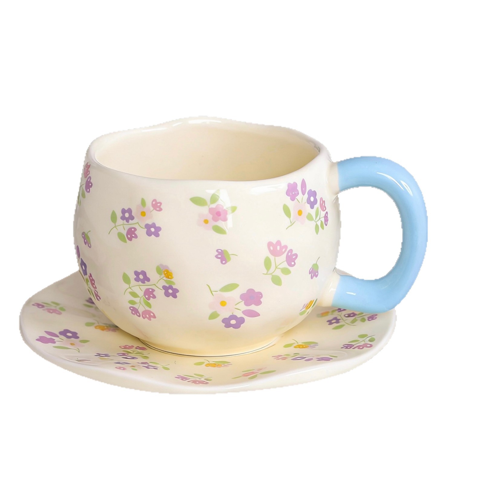Luxury And Sophisticated Mug With An Instagram-style Aesthetic, Suitable Afternoon Tea, Summer Gift, Ceramic Cup For_voghion.com