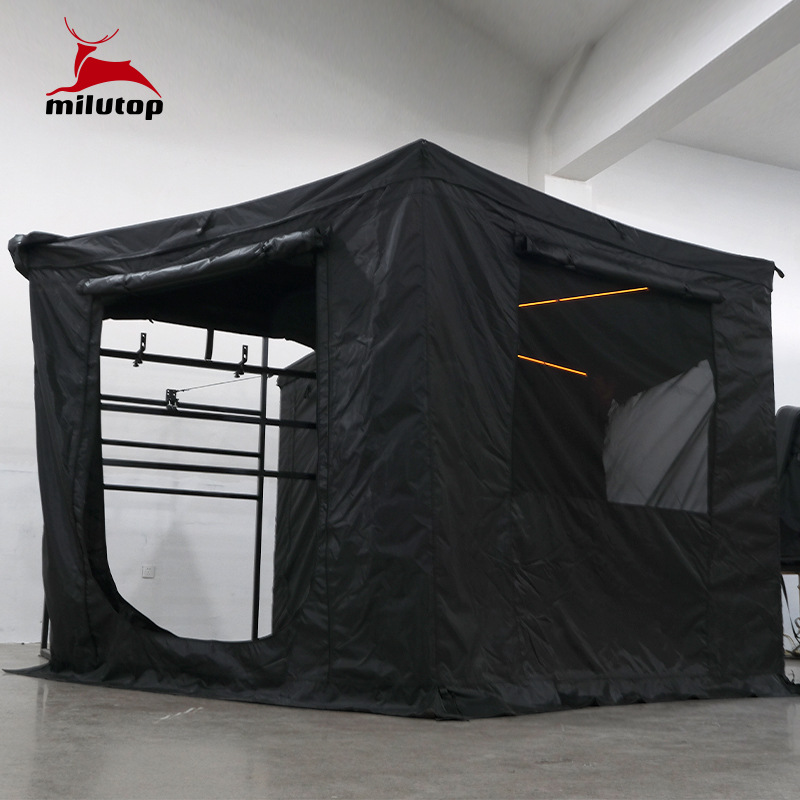 Mystery Deer Directo Factory Paño en forma de abanico de 270 grados Carpa lateral de coche de 270 grados Toldo de carpa en forma de abanico de 270 grados