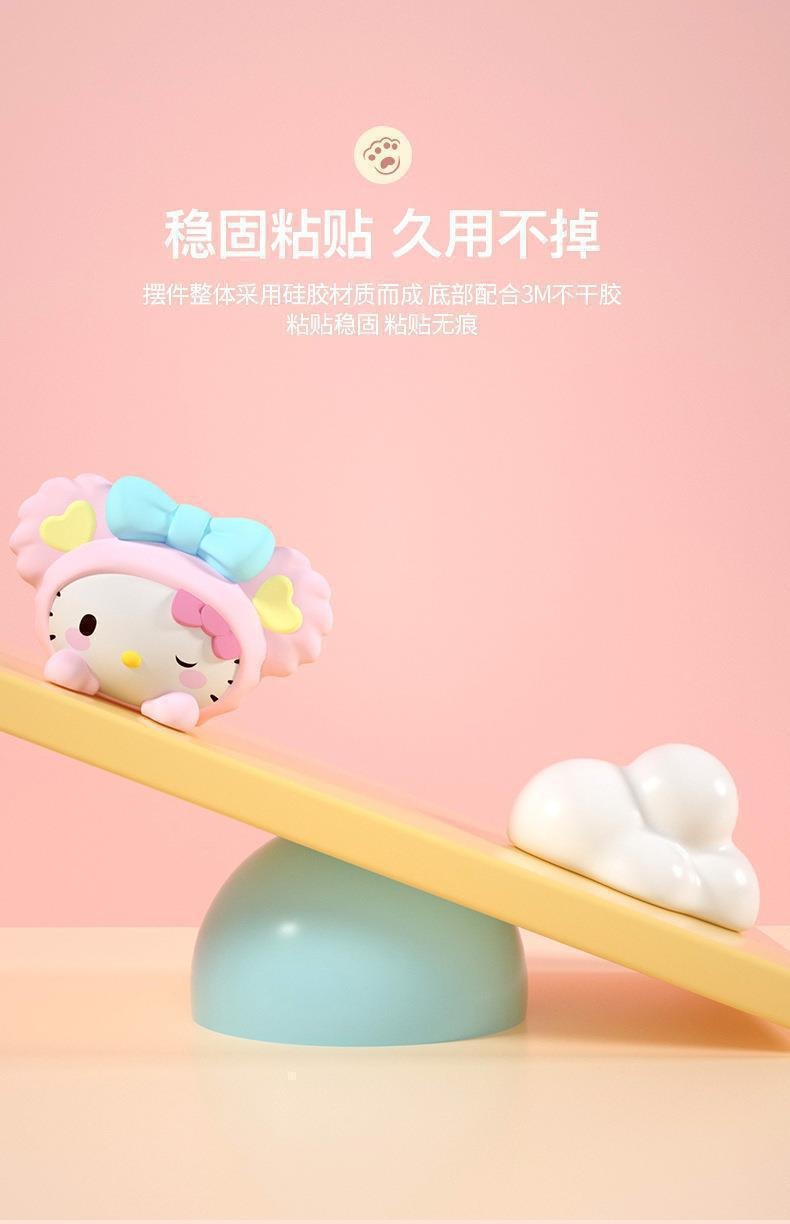 Car-Mounted Kt Brown Bear Small Ornaments, High-End Luxury Car Interior Cartoon Decoration, Car Accessories