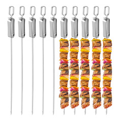 Amazon's best-selling BBQ outdoor barbecue skewers barbecue tools mutton skewers barbecue tools