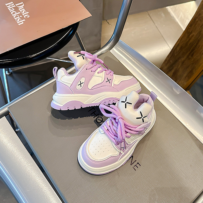 Cricketskor för barn Korean Edition Bröd Violence Bear Tide Brand Pojkar och flickor Fritidssportskor 2023 Nyhet_voghion.com