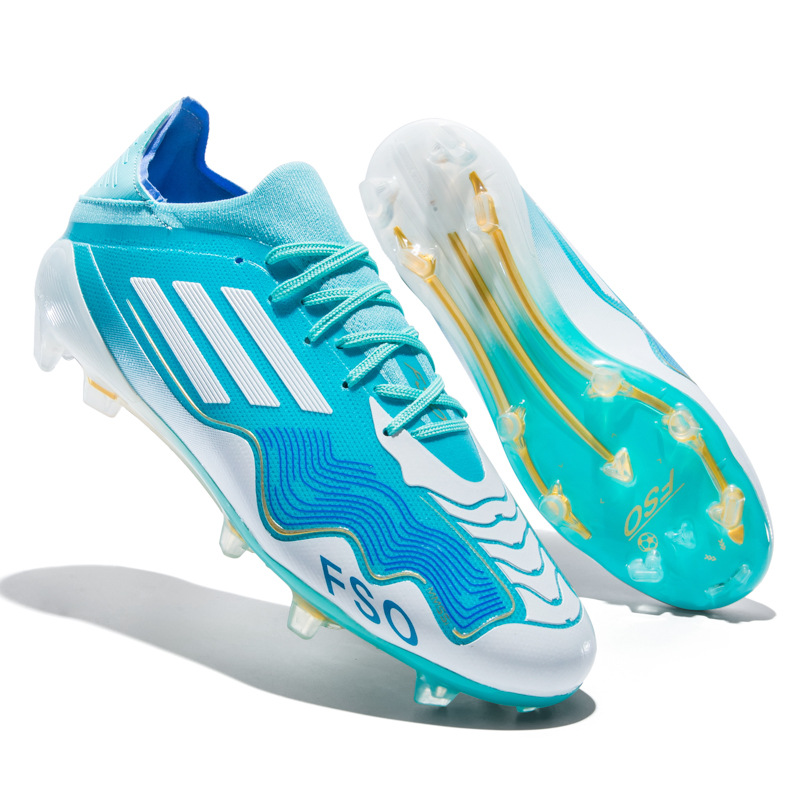 2025 nuevos zapatos de fútbol de niños y adolescentes transfronterizos estudiantes hombres y mujeres fabricantes de clavos