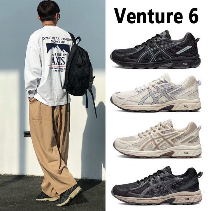 Putian Shoes, Asics Venture 6 Dad Shoes, Sports Casual Commuter Shoes for Men and Women, Versatile Low-Top Running Shoes Putian Shoes, Asics Venture 6 Dad Shoes, Sports Casual Commuter Shoes for Men and Women, Versatile Low-Top Running Shoes