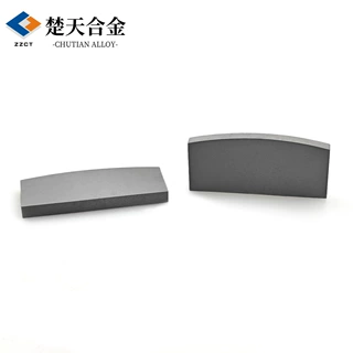 钨钢合金厂家制作树脂砂混砂机专用刀头叶片 YG8耐磨硬质合金刀头