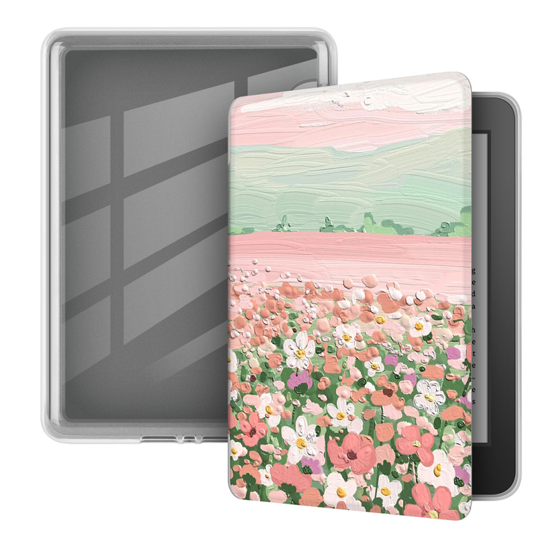 Aplicable kindle paperwhite6543 acrílico pintado funda protectora 658/558 funda protectora transparente
