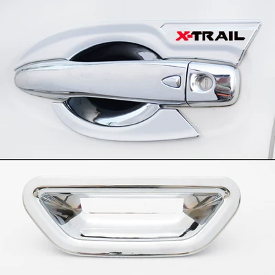 Door Bowl Sticker New | Other Automotive Exterior Supplies - silver-plating-door-bowl-5-pieces-red-and-black-label